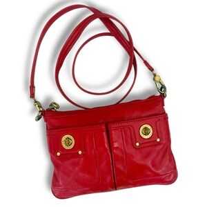 MARC JACOBS turnlock Percy Crossbody fire pepper 1272